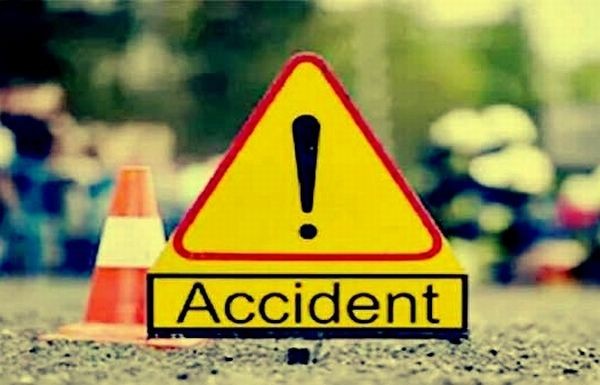 road accident did not wear safety gear